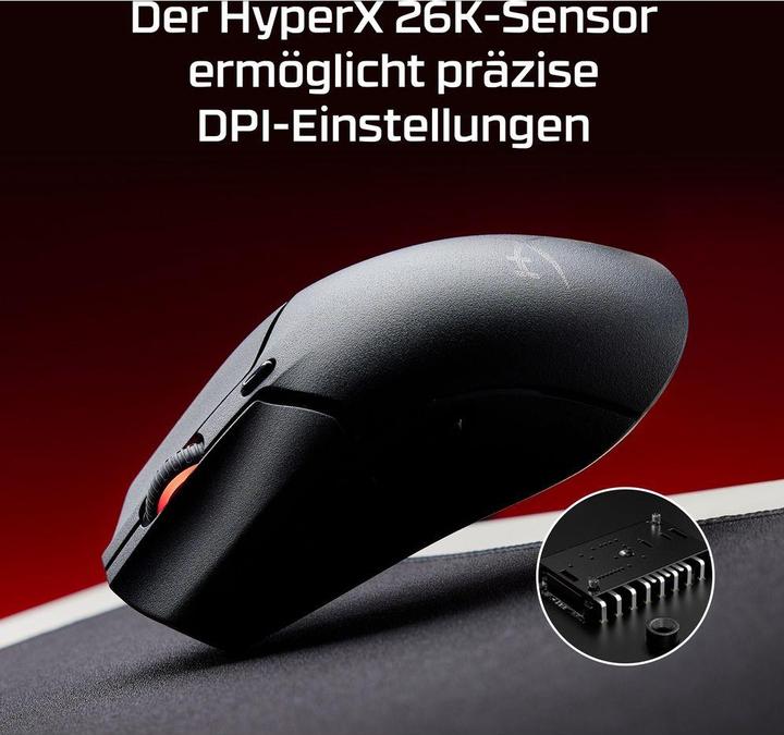 Produktbild HP HyperX Pulsefire Haste 2 (Kabelgebunden, Kabellos)