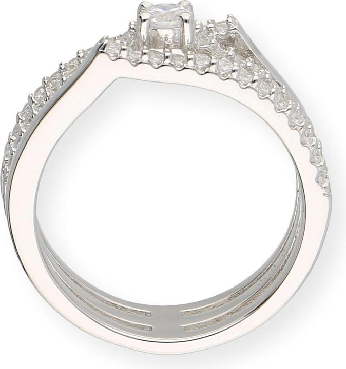 Actual product image Carat Style (58, 925 Silver)