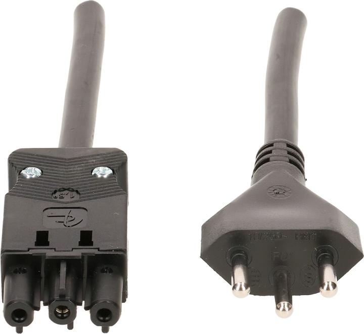 Produktbild Max Hauri Adels TD-Anschlusskabel H05VV-F3G1.5 Typ 12 / AC 166 GBUF/315 (2 m)
