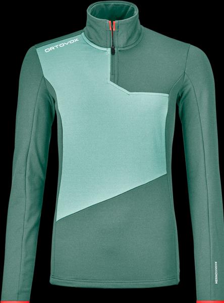 Actual product image Ortovox Fleece Light Zip Neck W (S)