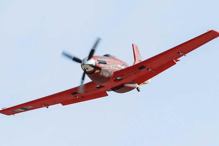 Productafbeelding FMS p-51 dago rood pnp - 110 cm (Warbird)
