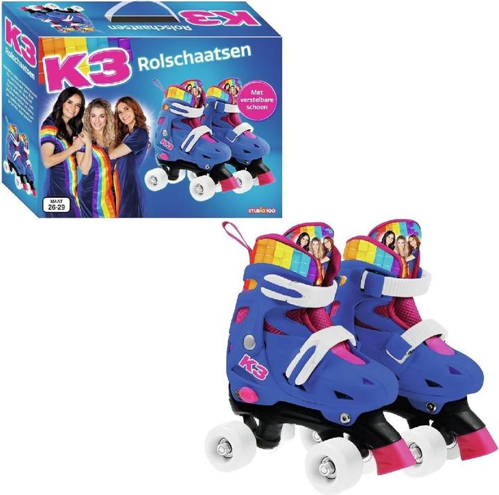 Actual product image K3 roller skates Rainbow, size 26-29 (26, 27, 28, 29)