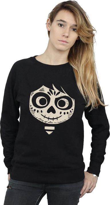 Actual product image Disney Womens/Ladies Coco Miguel Skeleton Face Sweatshirt (XL)