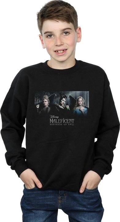 Actual product image Disney Boys Maleficent Mistress Of Evil Character Poster Sweatshirt (104)
