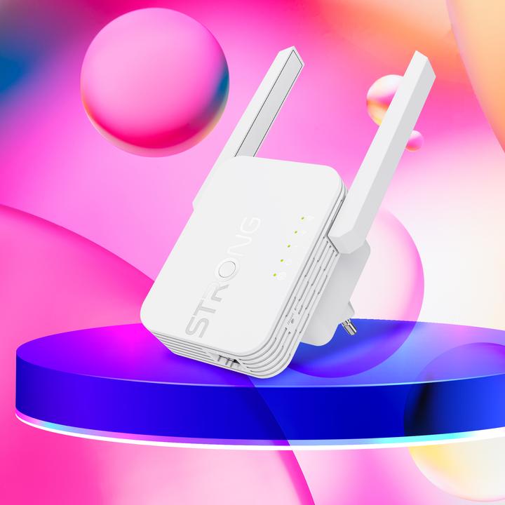 Produktbild Strong Universal WiFi Repeater 300 Mbit/s 2.4 GHz (300 Mbit/s)