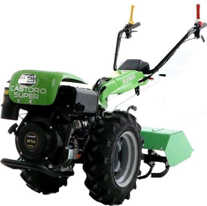 Immagine prodotto MGM Lampacrescia Motore del trattore Castoro Super Diesel ad asse singolo Avviamento elettrico Loncin