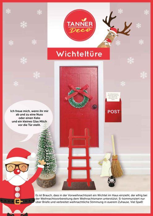 Actual product image Tanner Secret Santa Door / Elf Door Set