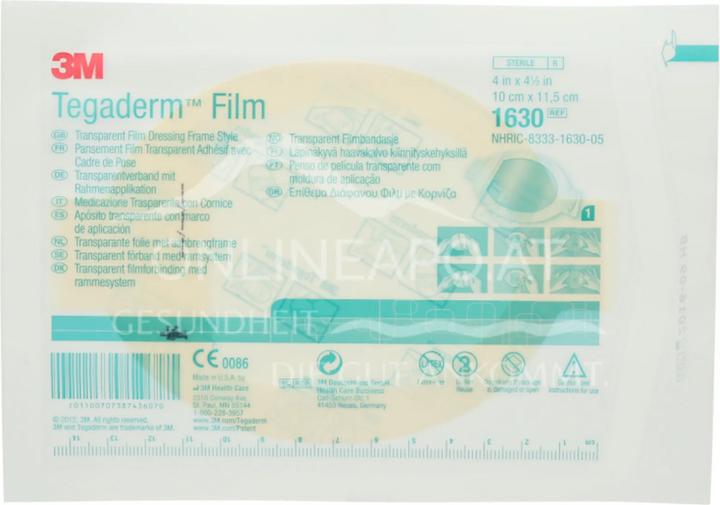 Image du produit 3M Tegaderm Film Transparv 10x11.5cm n 5 (5 x)