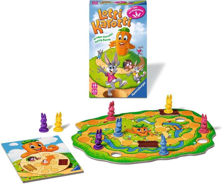 Image du produit Ravensburger Croque-Carotte, course de lapins (Allemand)
