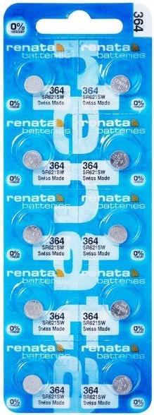Etichetta energetica Renata 364 / SR621SW (10 pz., SR60, 19 mAh)