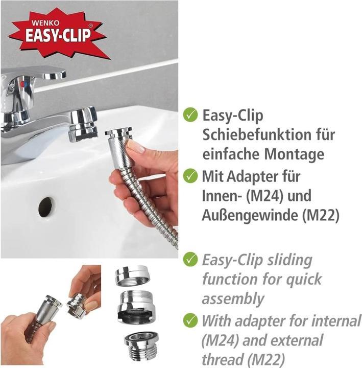 Produktbild Wenko Waschbeckendusche (1 Strahlarten)