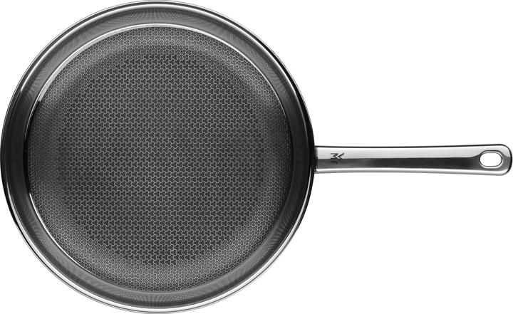 Produktbild WMF Edelstahlpfanne Bratpfanne 28cm Wender Profi Resist Induktion beschichtet (28.28 cm, Bratpfanne, Aluminium, Edelstahl)