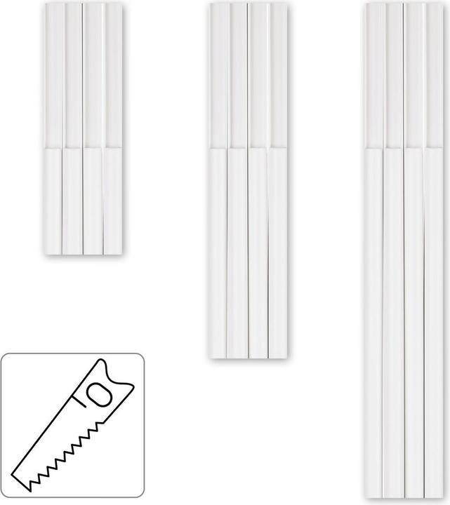 Actual product image Hama PVC cable duct, half round (Duct, 100 cm)