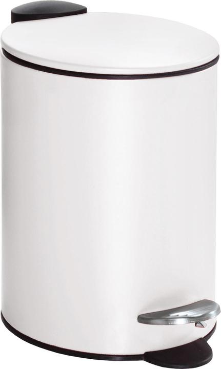 Image du produit Kleine Wolke Poubelle à pédale Silence 3 l, Blanc (3 l)