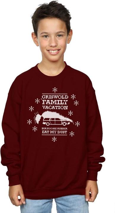 Image du produit National Lampoon´s Vacation National Lampoon's Christmas Vacation - Sweat EAT MY DUST - Garçon (140, 146)