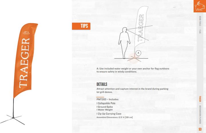 Image du produit Traeger Flag