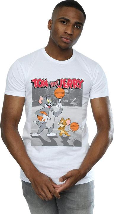 Immagine prodotto Tom & Jerry Basketball Buddies Maglietta Uomo (3XL)