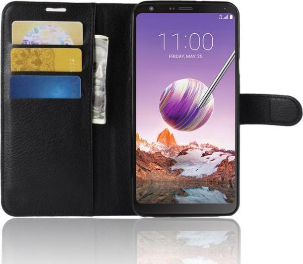 Produktbild MU Classic Litchi Leder Bookcover Series (LG Stylo 4, LG Q Stylus)