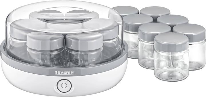 Actual product image Severin Yogurt maker with 7 glasses