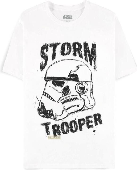 Actual product image Difuzed Star Wars - Storm Trooper Men's Short Sleeved T-shirt - L (L)