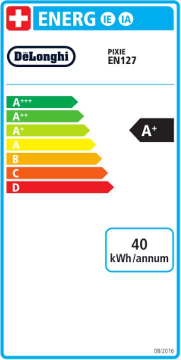 Energy Label De'Longhi Nespresso Pixie (NESPRESSO Original)