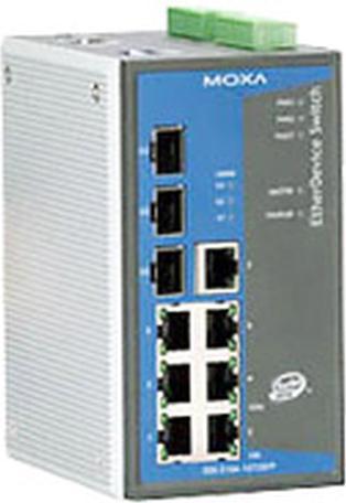 Moxa EtherDevice Switch EDS-510A-3SFP-T - Switch (RJ45 (7x), SFP (3x))