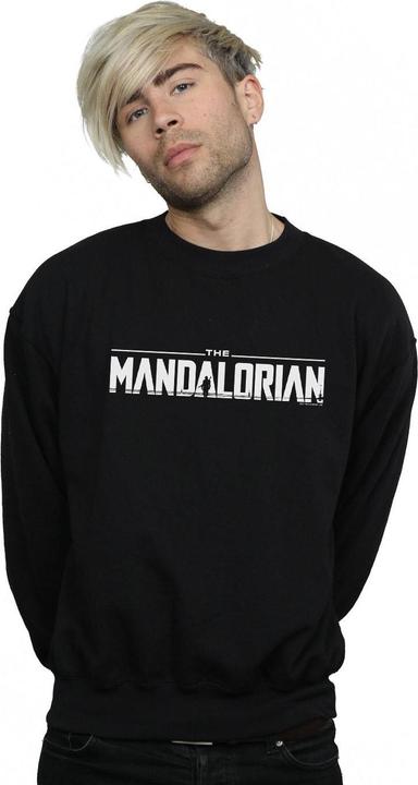 Immagine prodotto Star Wars The Mandalorian Logo Felpa Uomo (5XL)