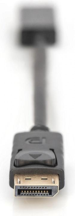 Productafbeelding Digitus DisplayPort adapterkabel, 0,15m (0.15 m, DisplayPort, HDMI)