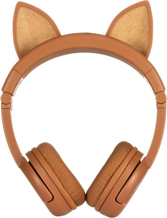 Buddyphones kids headphones wireless Play Ears Plus fox (Brown)