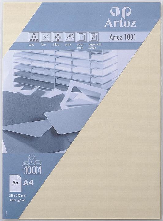 Actual product image Artoz 1001 A4 100g chamois (100 g/m², 5 x, A4)