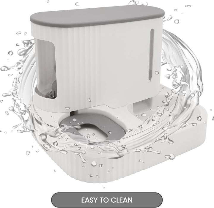 Actual product image Belle Vous 2-in-1 Schwerkraft Wasserspender und Futterautomat (0.85 l)