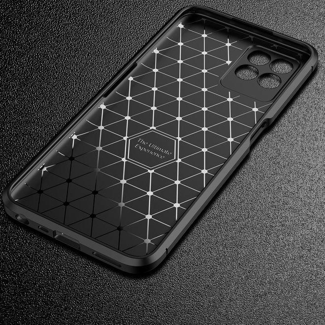 Image du produit MU Style Série de boîtiers souples en fibre de carbone TPU (Realme 8i)