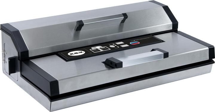 Actual product image RGV Vacuum machine with double sealing and slitter rewinder