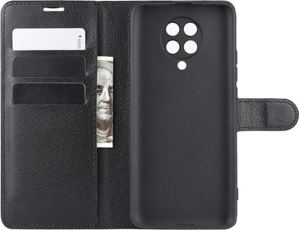 Actual product image MU Classic Litchi Leather Bookcover Series (Xiaomi Poco F2 Pro)