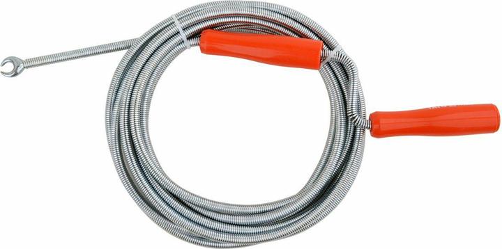 Yato professionelle Abflussreinigung Sonde 5M x 9 mm - Flexibles Sanitärwerkzeug für Sanitärspülen u