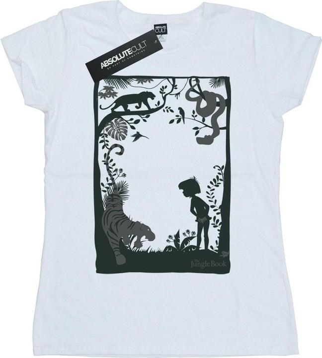 Image du produit Disney - T-shirt THE JUNGLE BOOK SILHOUETTE POSTER - Femme (XXL)