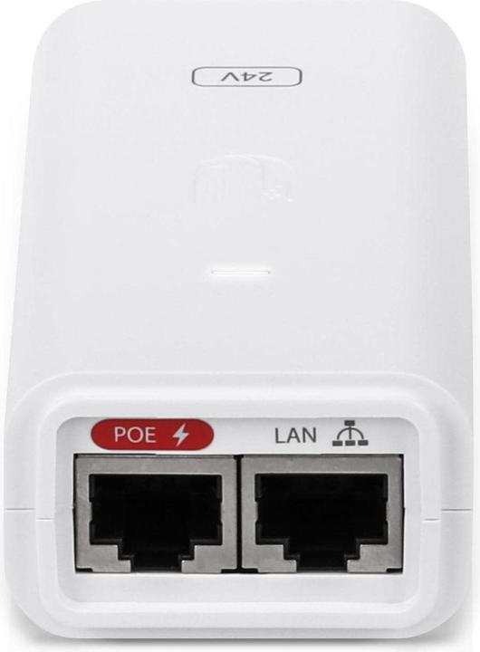 Immagine prodotto Ubiquiti POE-24-12W-WH (PoE-in passivo a 24 V, 12 W)