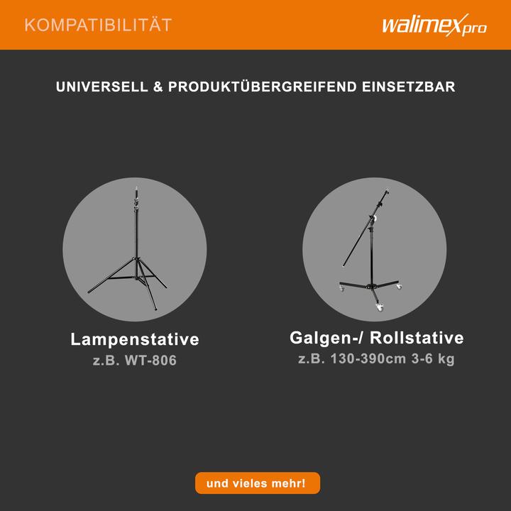 Immagine prodotto Walimex Peso 4,4 kg per aste e supporti del braccio (Peso)