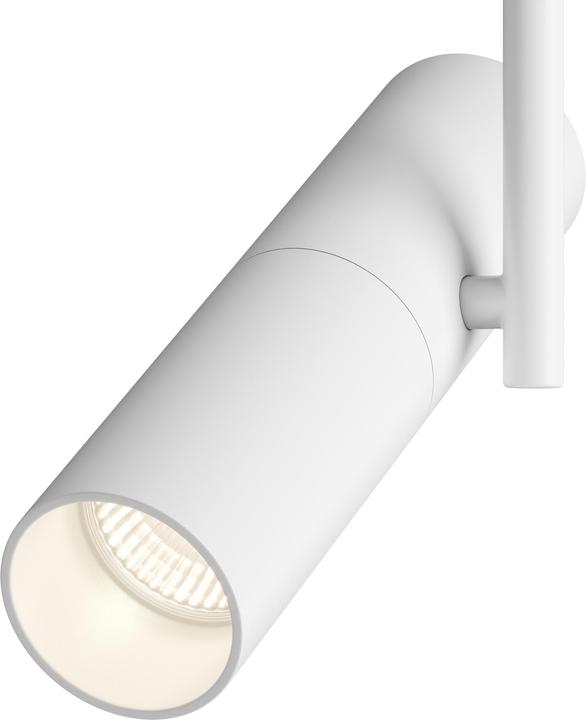 Produktbild Maytoni Elti Stromschienenleuchte GU10 1-Phase pulverbeschichtet schwenkbar Weiss
