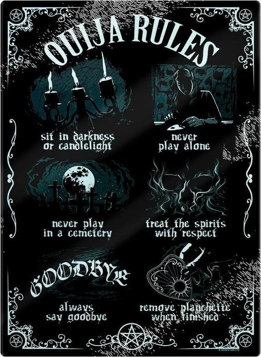 Produktbild Grindstore Schneidebrett Ouija Board Rules