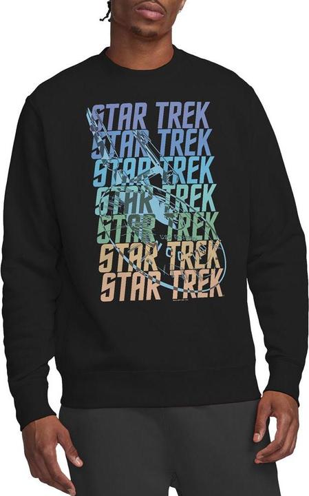 Actual product image Unisex Adult Enterprise Multi Logo Sweatshirt (XL)