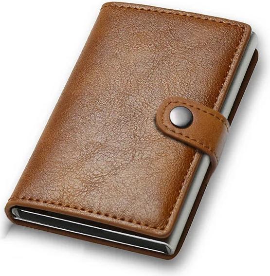 Only-Bags.Store Kreditkarteninhaber Brieftasche Rfid Smart Metall
