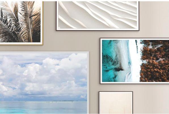 Actual product image Samsung The Frame GQ50LS03BGU (50", LS03BG, QLED, 4K, 2023)