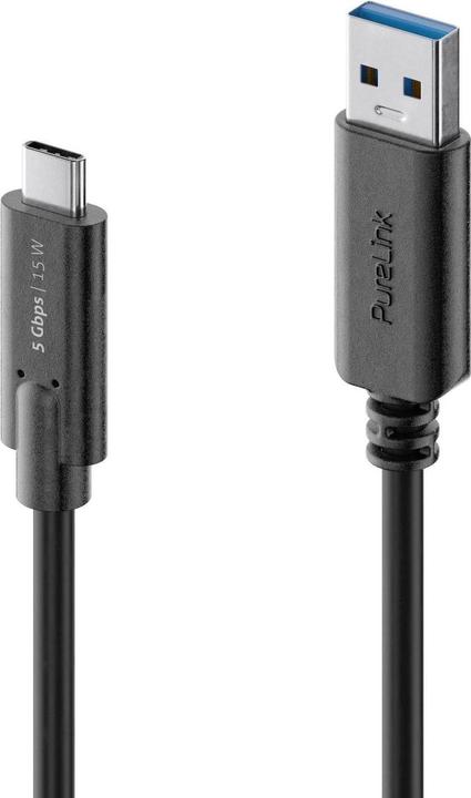 Actual product image Purelink USB A - USB C (2 m, USB 3.0)