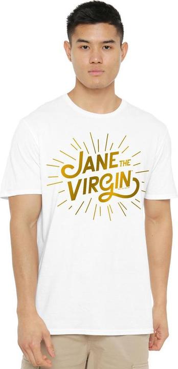 Actual product image Jane the Virgin Mens Golden Logo T-Shirt (4XL)