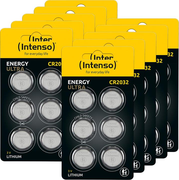 Actual product image Intenso Energy Ultra (60 pcs., CR2032, 220 mAh)