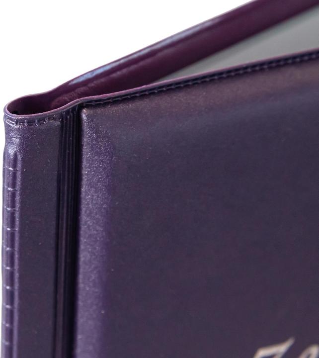 Actual product image Idena Certificate folder A4 12 pockets purple (A4, 1 x)