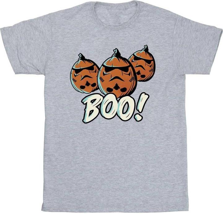 Actual product image Star Wars Mens Boo! Stormtrooper Pumpkin T-Shirt (4XL)