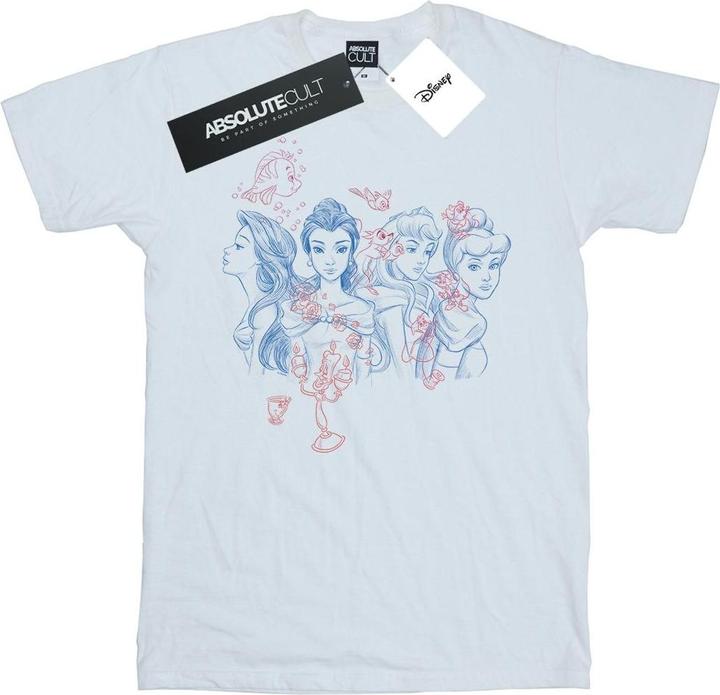 Image du produit Disney - T-shirt PRINCESS SKETCH - Femme (M)