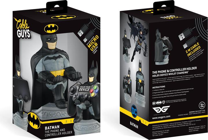 Immagine prodotto Exquisite Gaming DC Comics: Batman Cable Guy [20 cm] (Xbox One S, PC, Mac, Xbox Series X, Xbox 360)